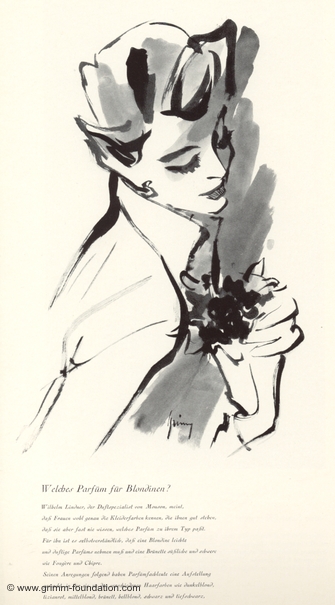 Gerd Grimm,  Parfum W&uuml;ndrich, 1952